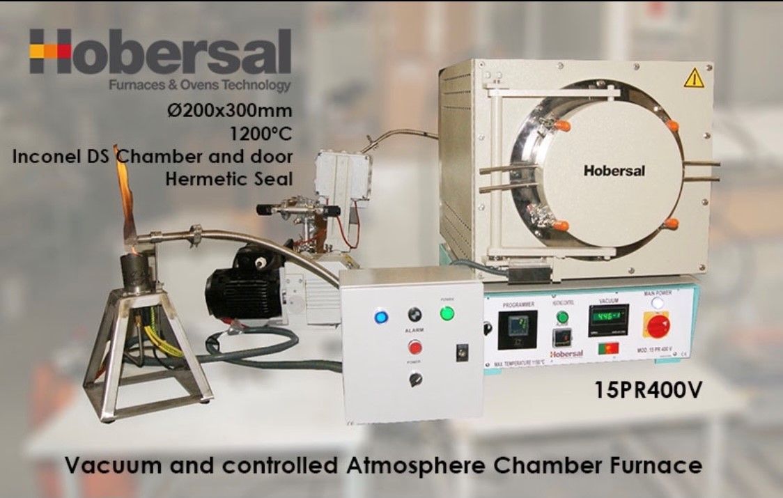 PR-V Series Hobersal Vacuum and controlled atmosphere chamber furnace