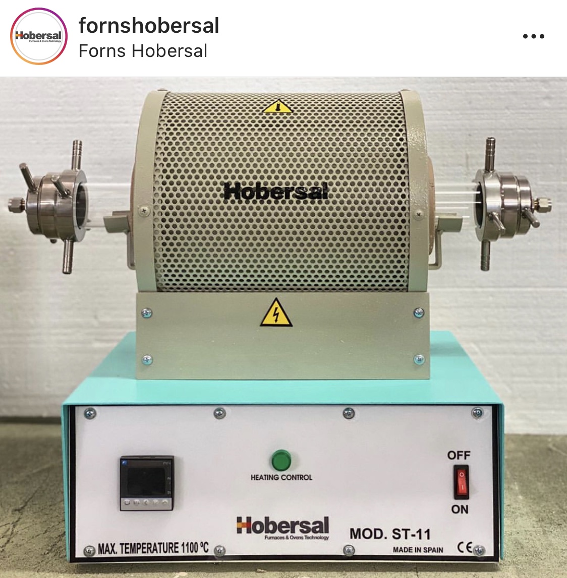 tube furnace hobersal