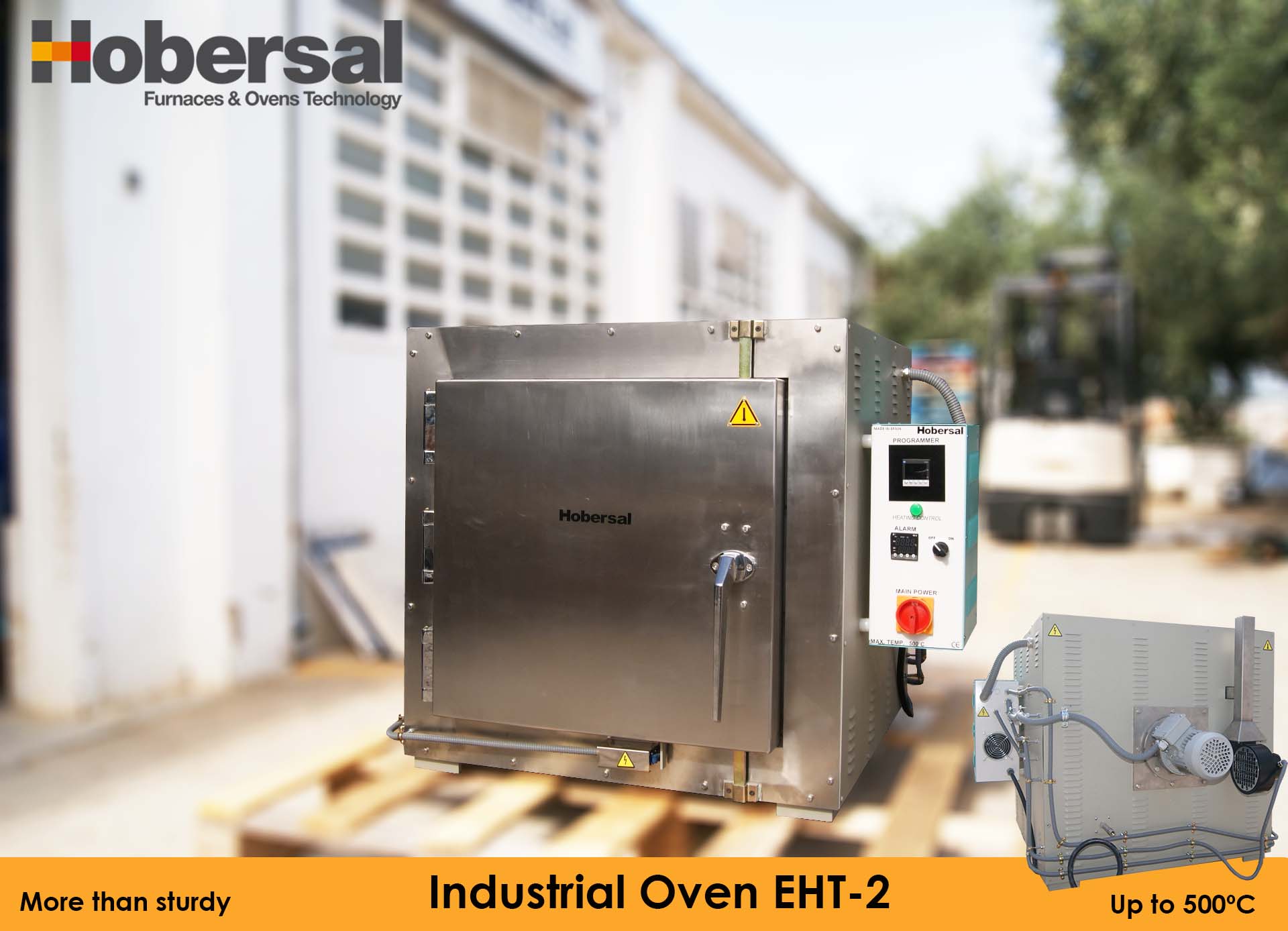 Industrial Ovens up to 500ºC